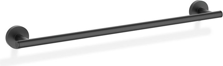 Wieszak reling na ręczniki Basic 38 cm czarny mat