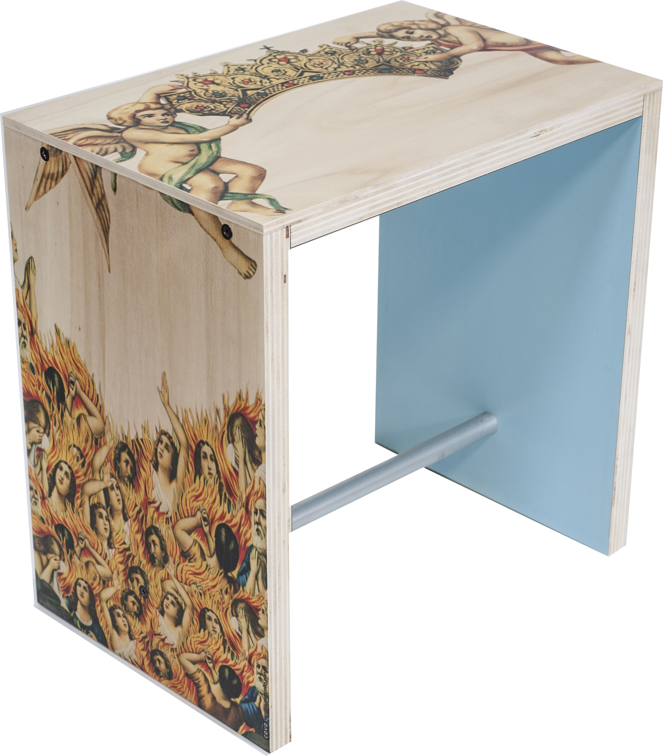 Stołek Nordico Verace Trono Del Carmine