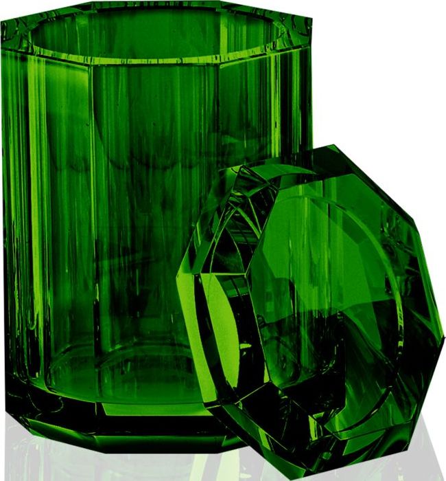 Pojemnik łazienkowy Kristall zielony