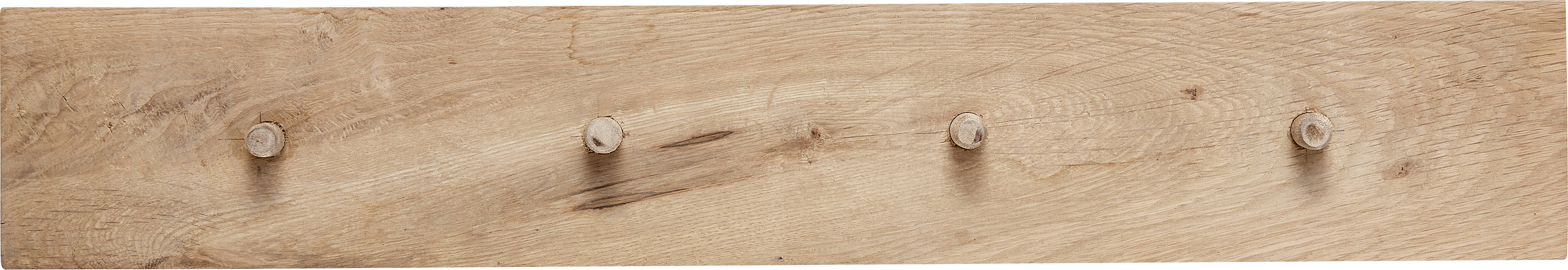 Wieszak listwa Folk drewniany 4 haczyki