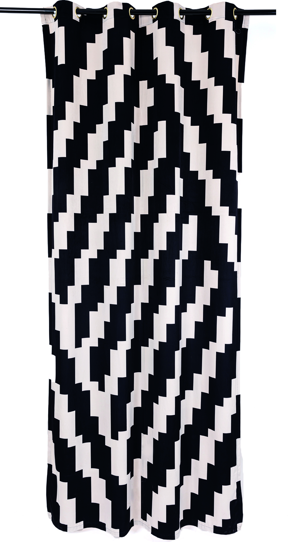 Zasłona do salonu Toiletpaper Zig Zag