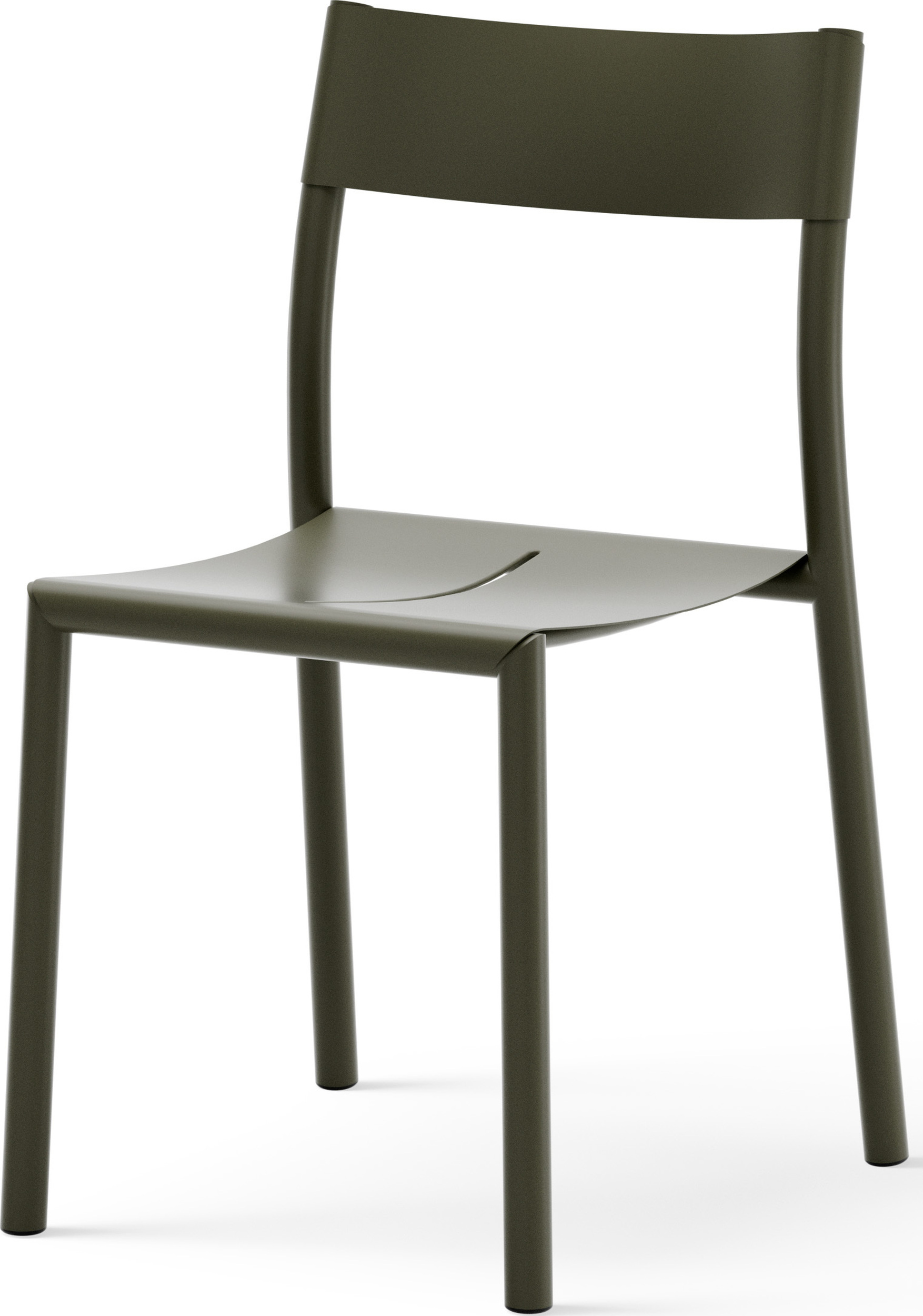 Krzesło ogrodowe May ciemnozielone