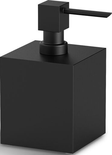 Dozownik do mydła Corner niski czarny mat