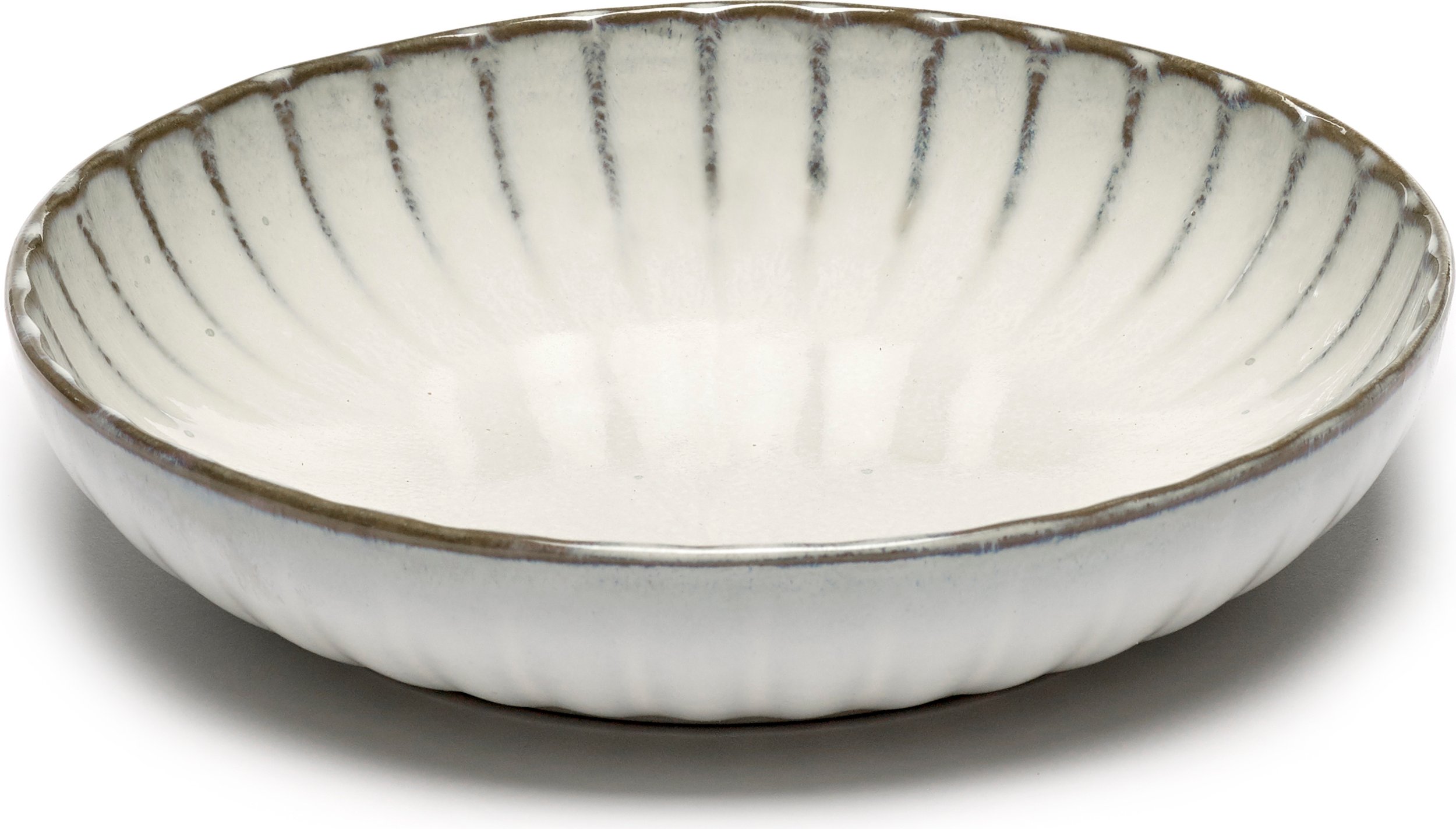 Talerz głęboki Inku 19 cm biały