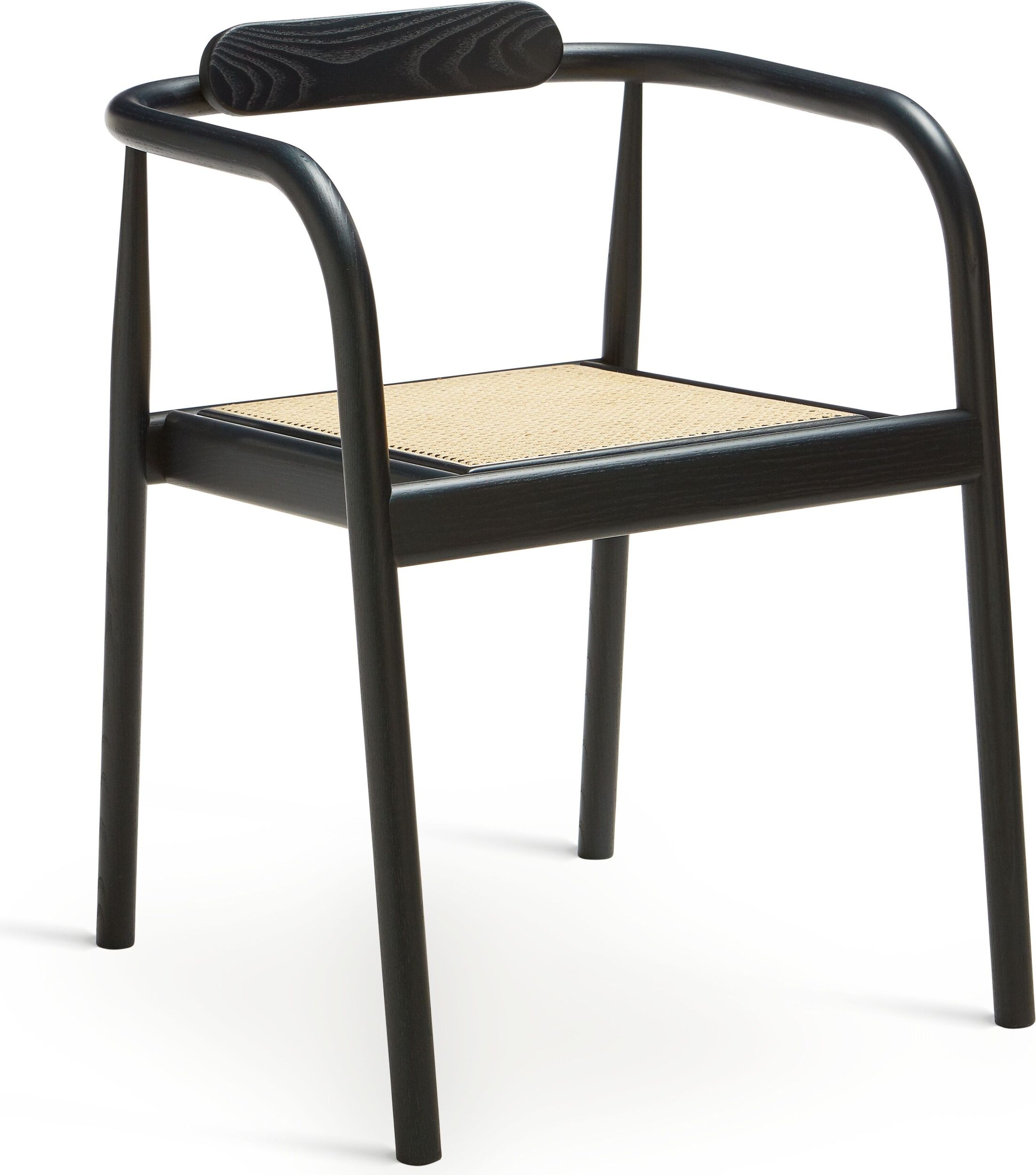 Krzesło Ahm granatowe