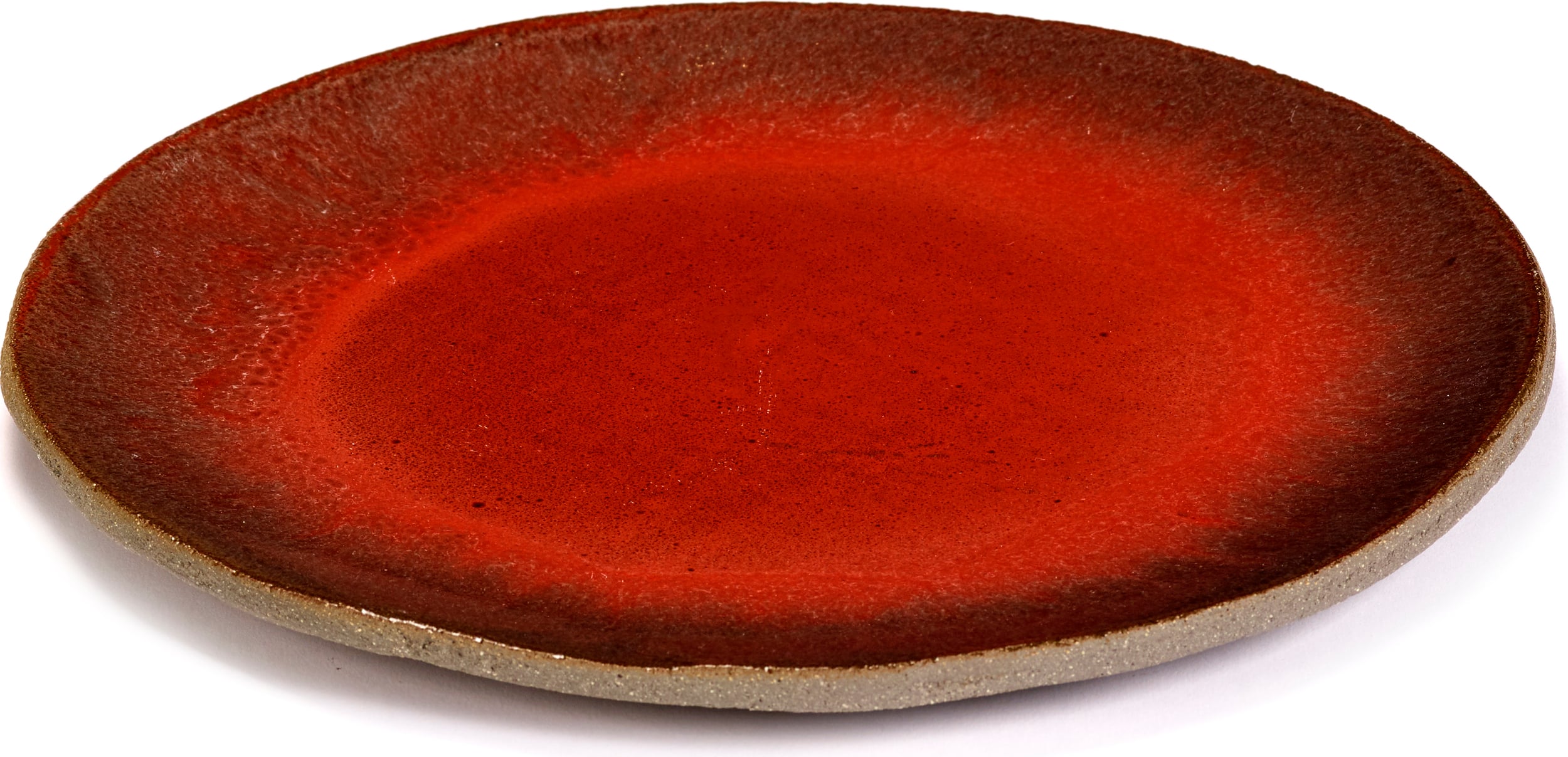 Talerz obiadowy FCK 28 cm czerwony