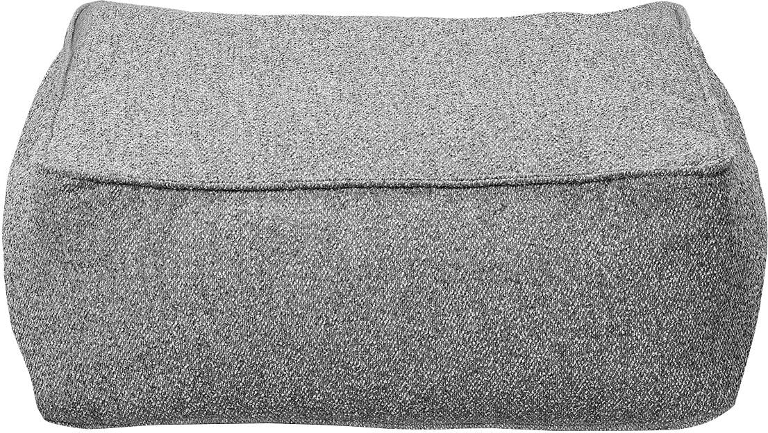 Puf ogrodowy Grow Bouclé ciemnoszary