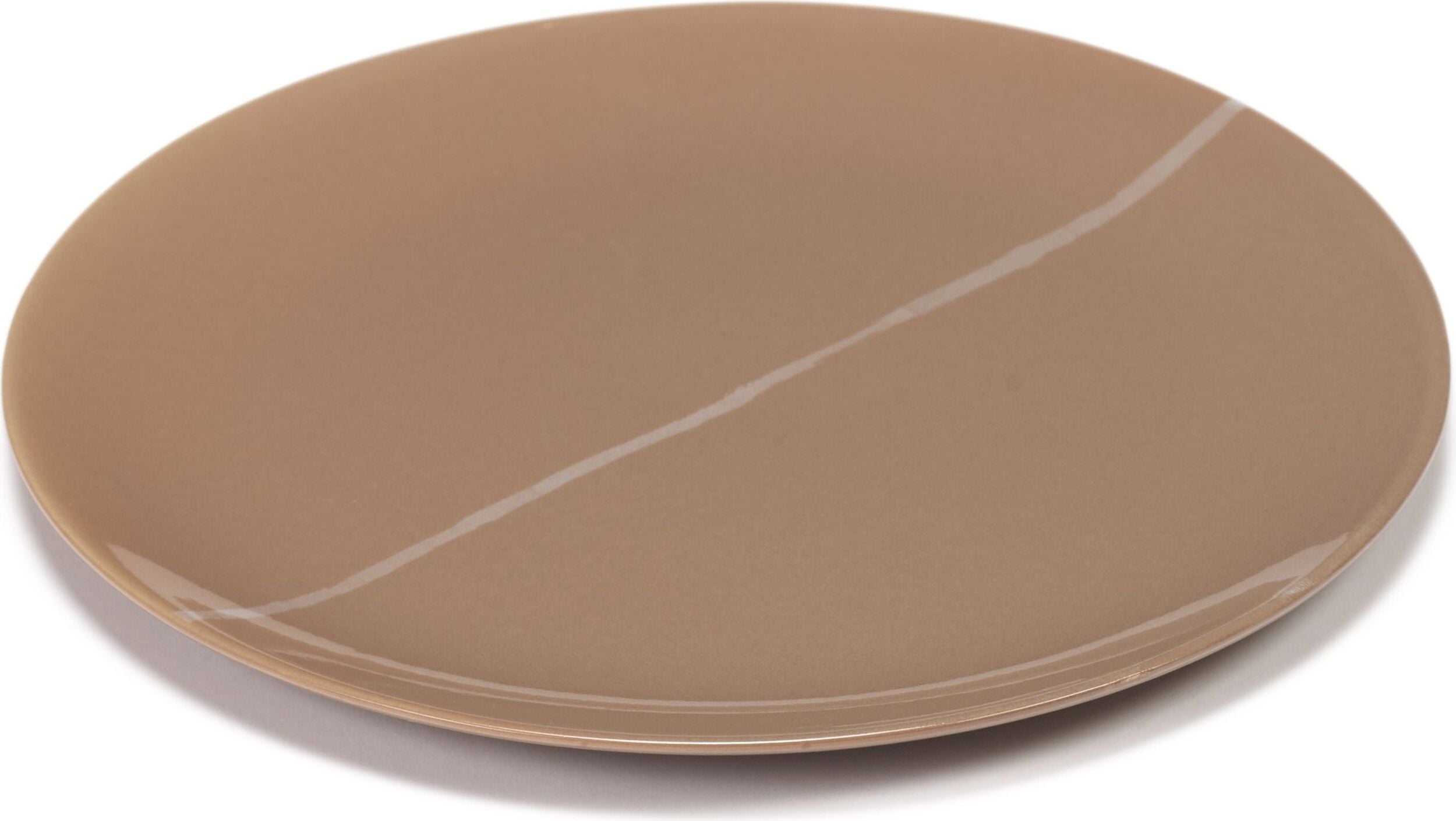 Talerze śniadaniowe Zuma 23 cm brązowe 2 szt.