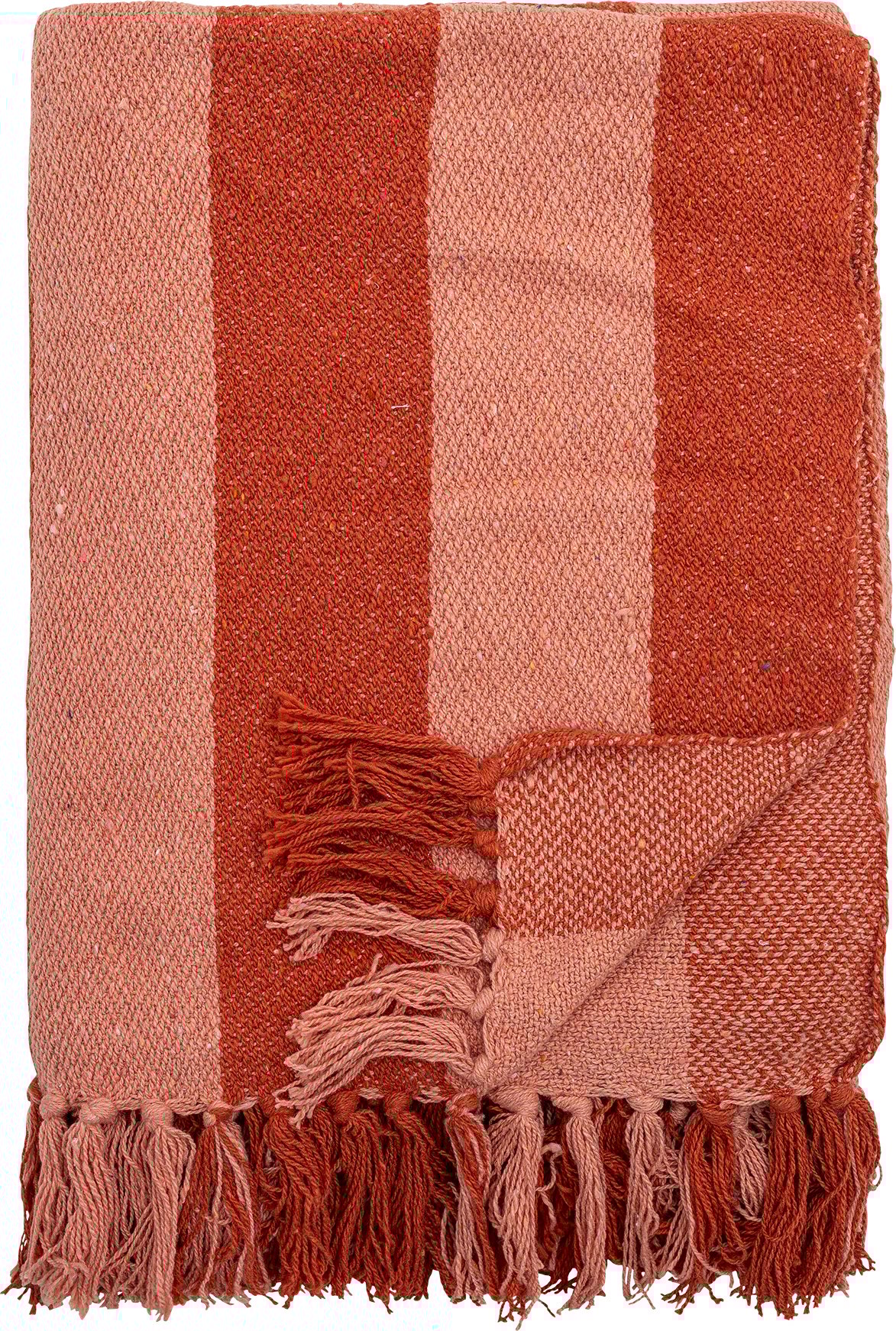 Narzuta Frello 160 x 130 cm różowo-czerwona