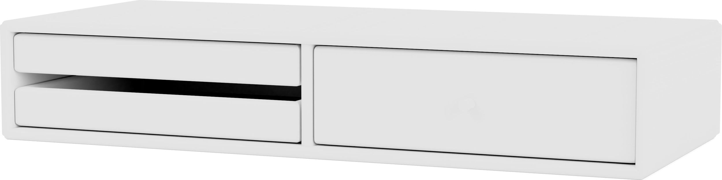 Toaletka Montana Makeup biała montowana na ścianie