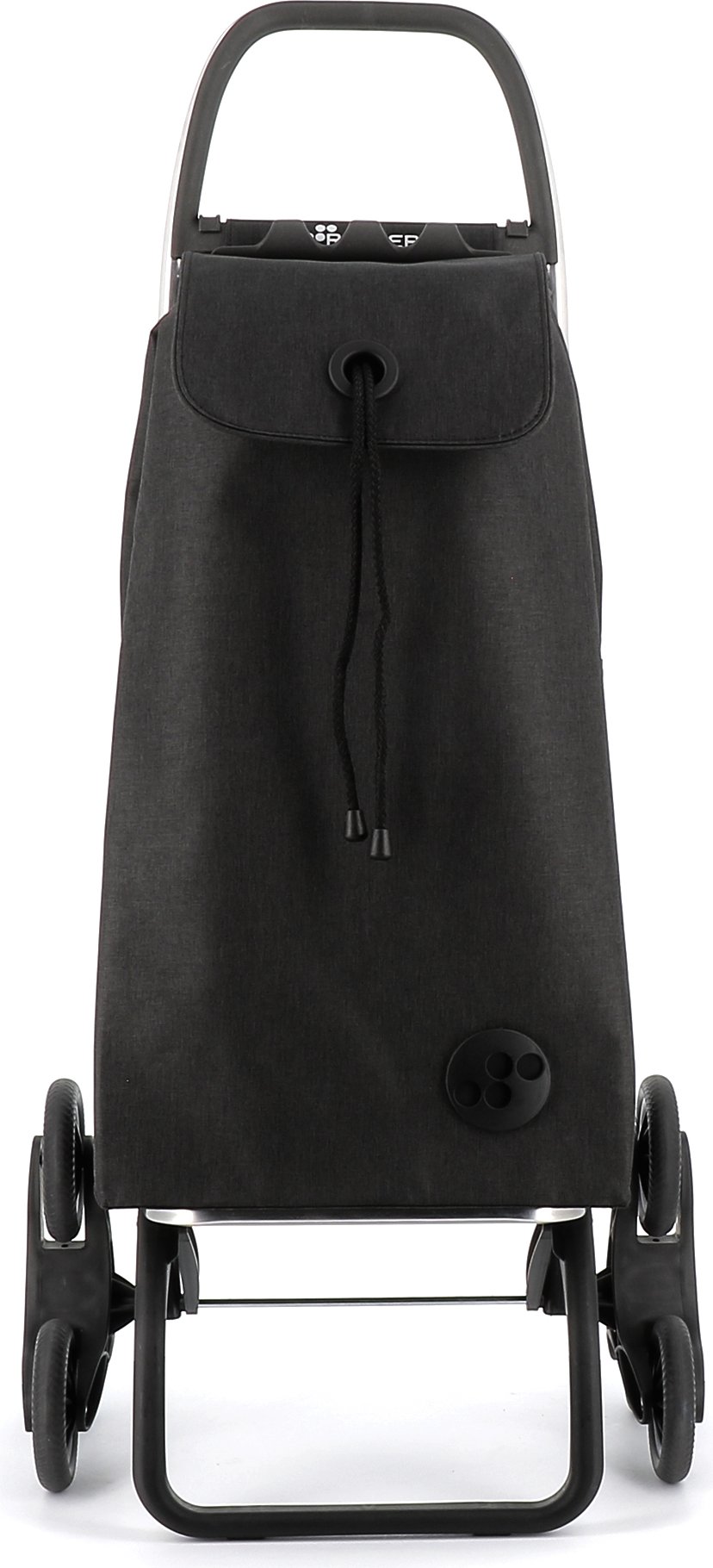 Wózek na zakupy Rolser Logic RD6 Tweed czarny składany