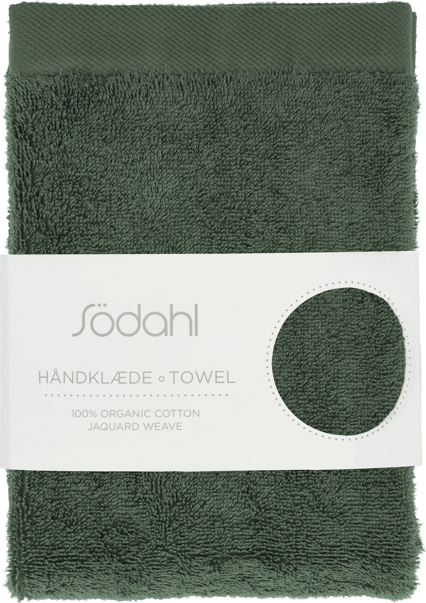 Ręcznik Comfort Organic II 50 x 100 cm ciemnozielony