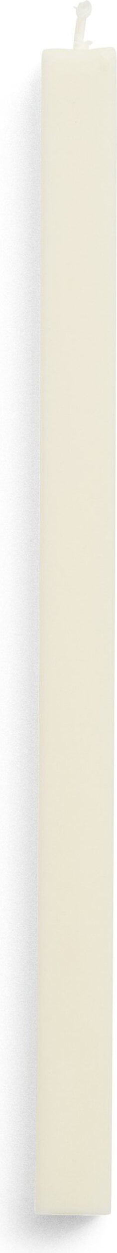 Świeca Square zgaszona biel