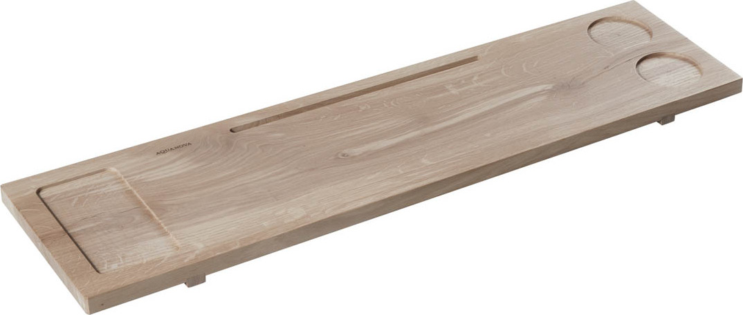 Półka na wannę Mink 90 cm naturalny dąb