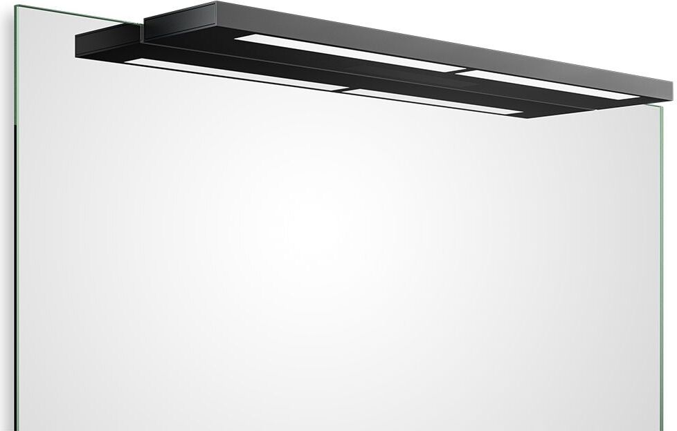 Lampa nad lustro Slim Clip On 60 cm czarny mat