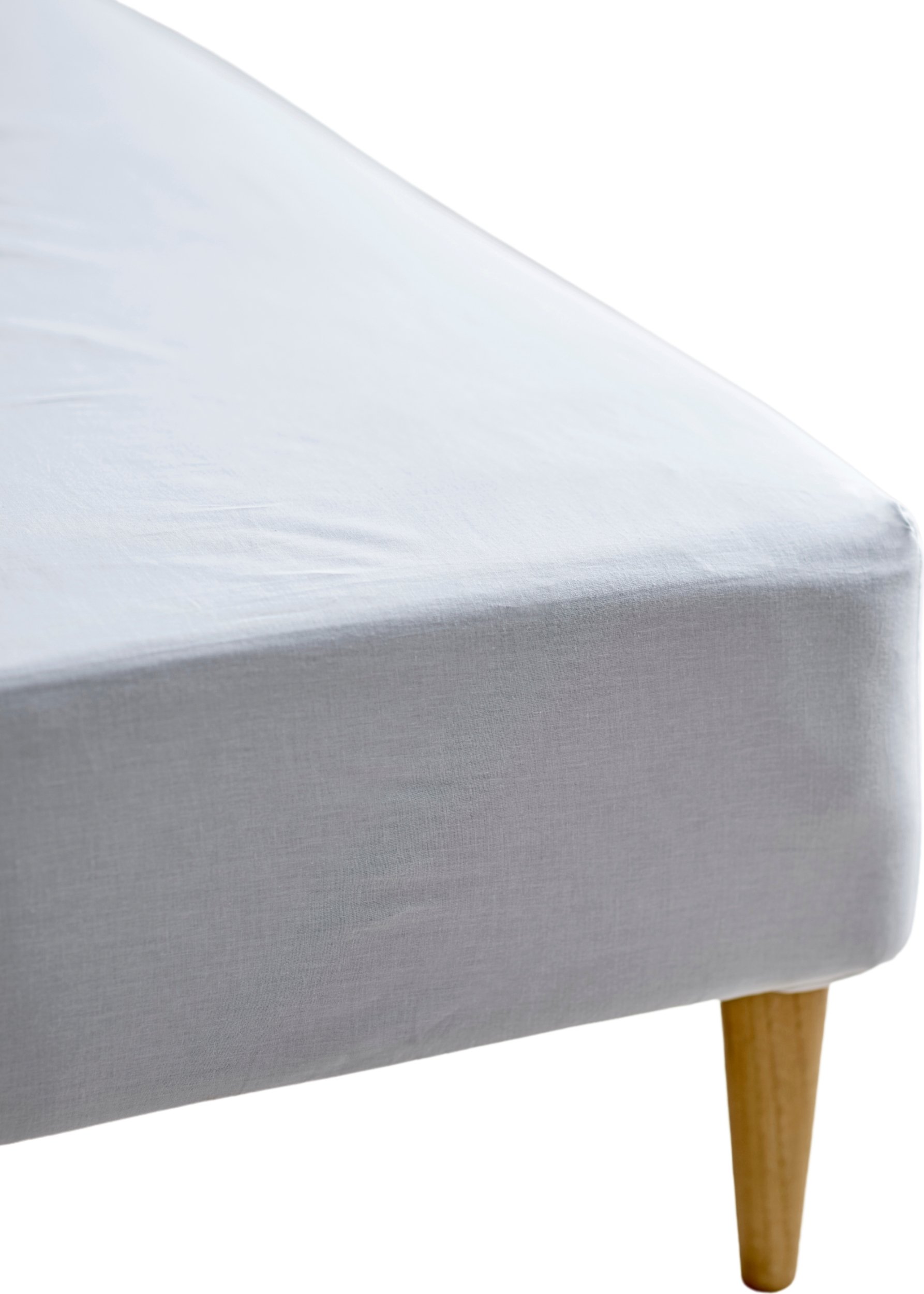 Prześcieradło z gumką Calm 140 x 200 x 30 cm białe