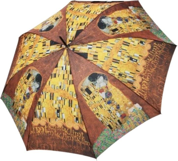 Parasolka automatyczna Art Collection Mini Gustav Klimt Pocałunek