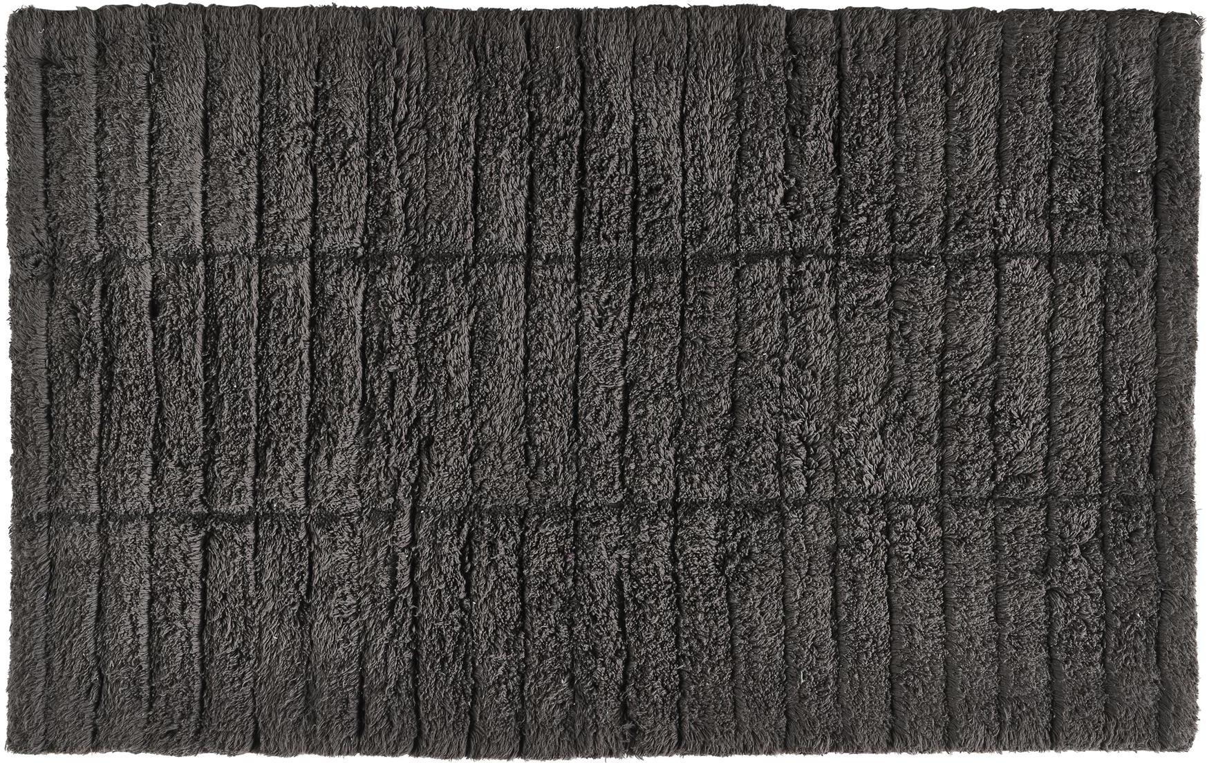 Dywanik łazienkowy Tiles antracytowy
