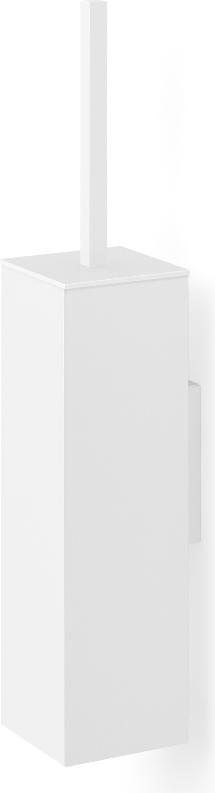 Szczotka do WC Carvo kwadratowa biała wisząca