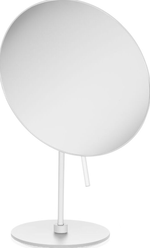Lusterko kosmetyczne powiększające x5 Decor Walther biały mat obrotowe