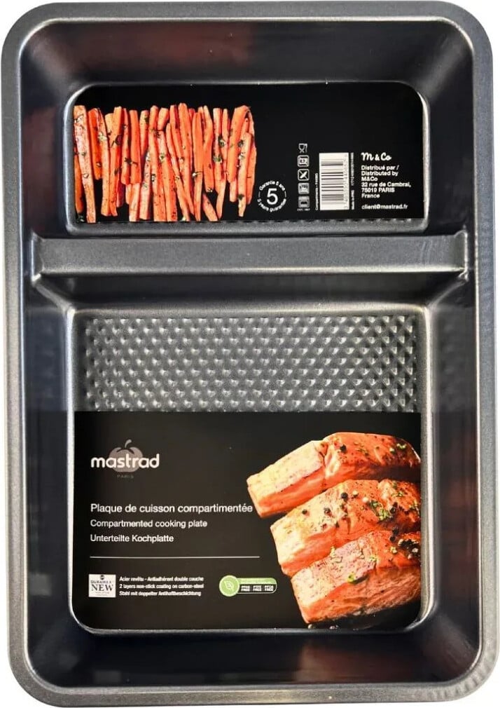 Forma do pieczenia Mastrad dwukomorowa