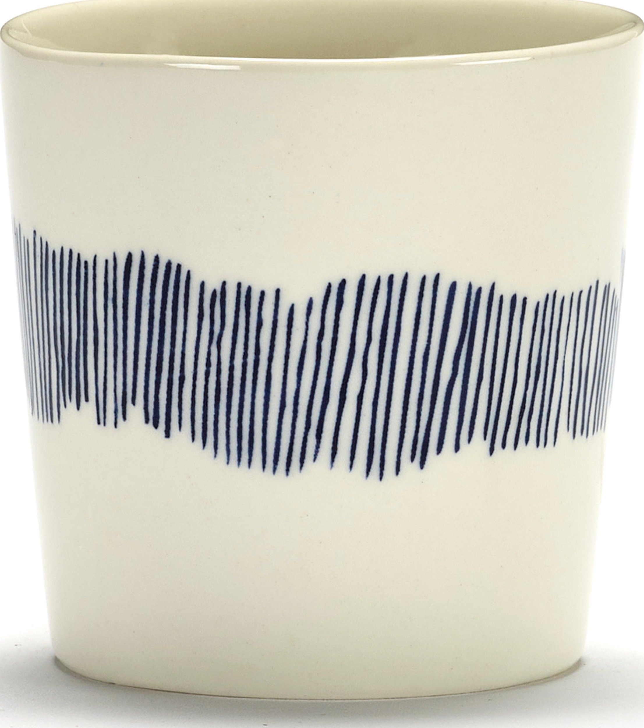 Kubek do kawy Feast 250 ml biało-niebieski