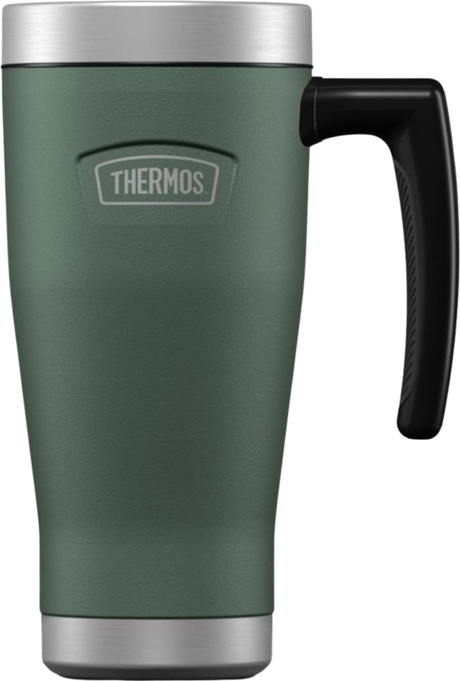 Kubek termiczny z uchwytem Icon 470 ml zielony