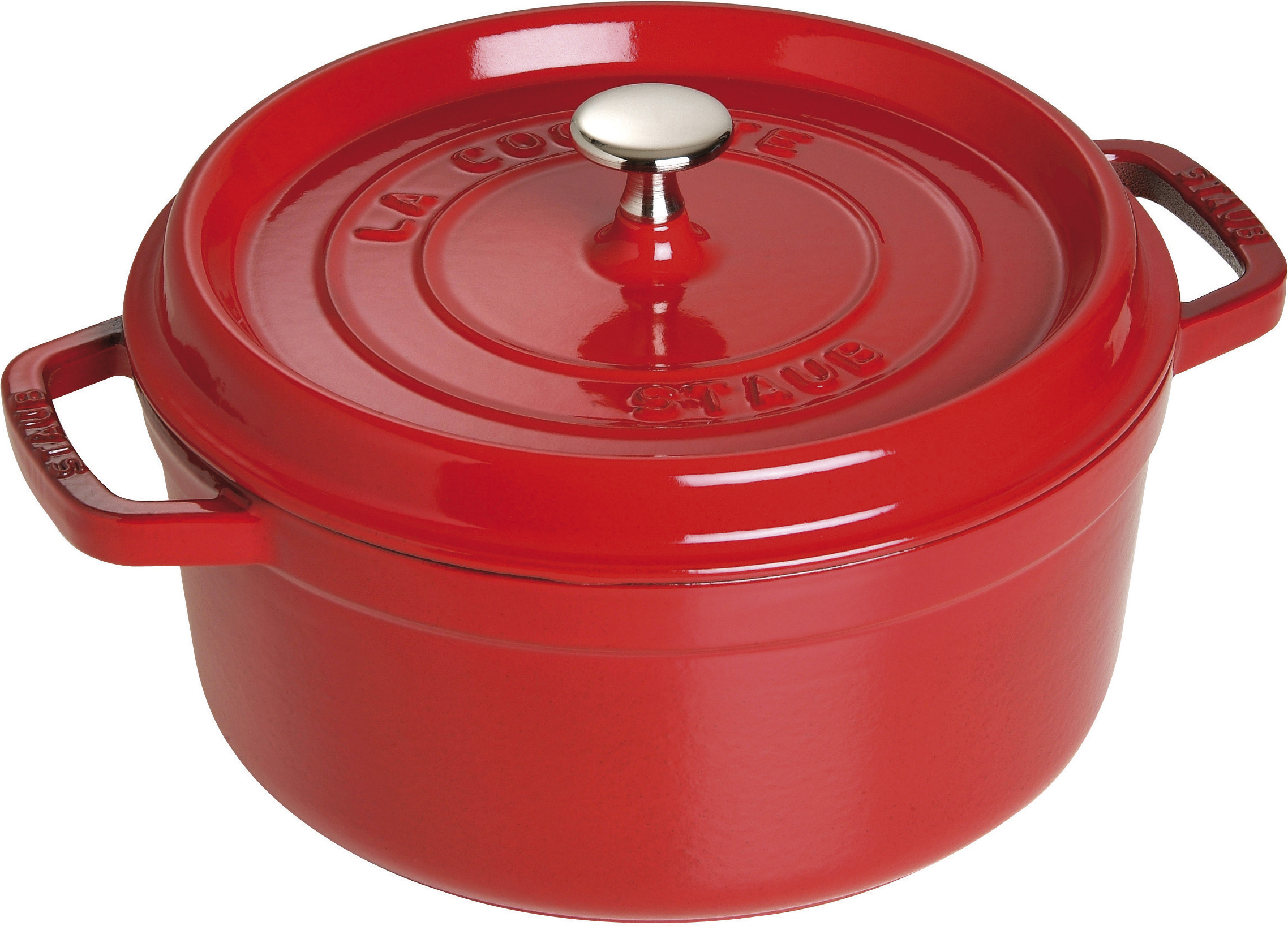Garnek La Cocotte 3,8 l czerwony żeliwny