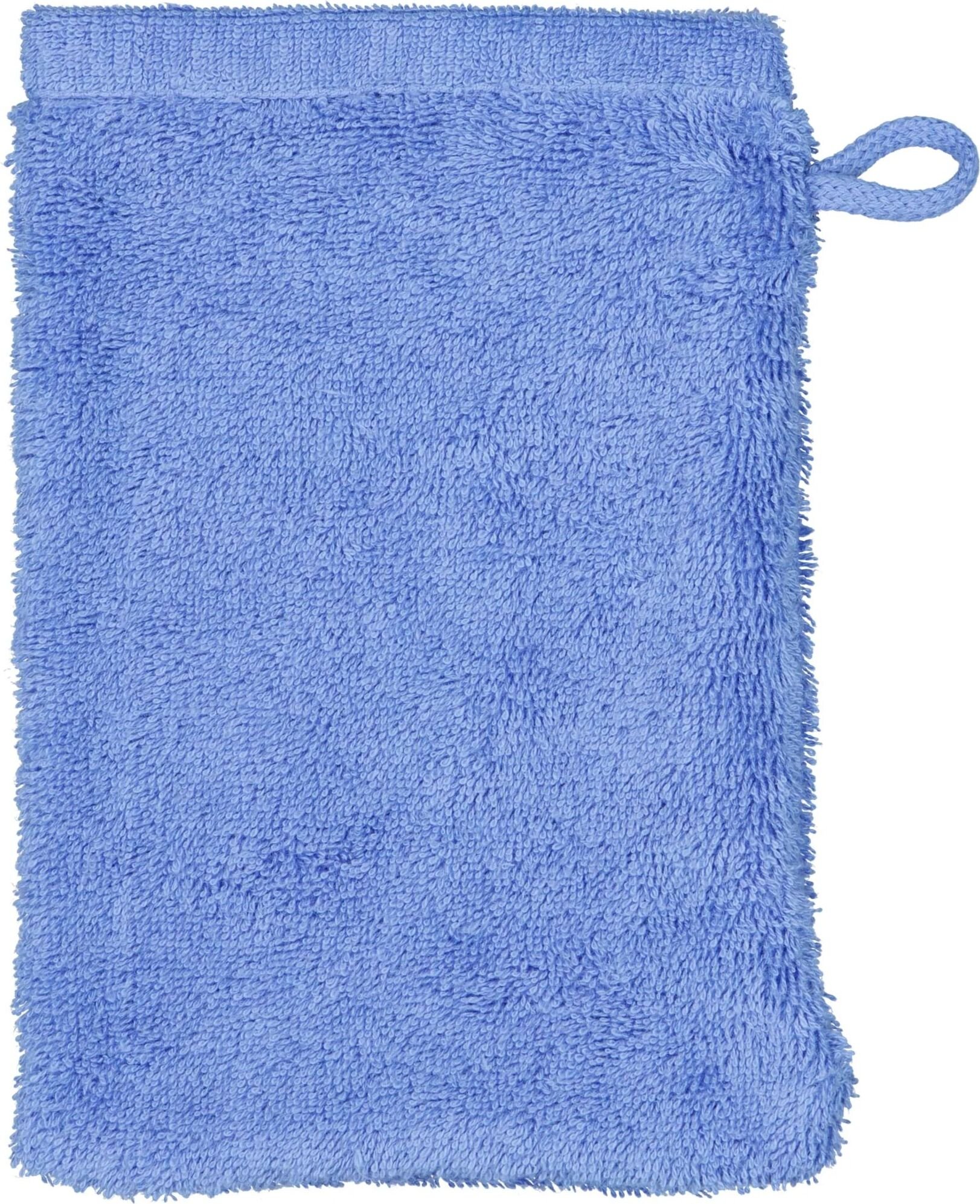 Rękawica kąpielowa Lifestyle Sport gładka 16 x 22 cm głęboki błękit