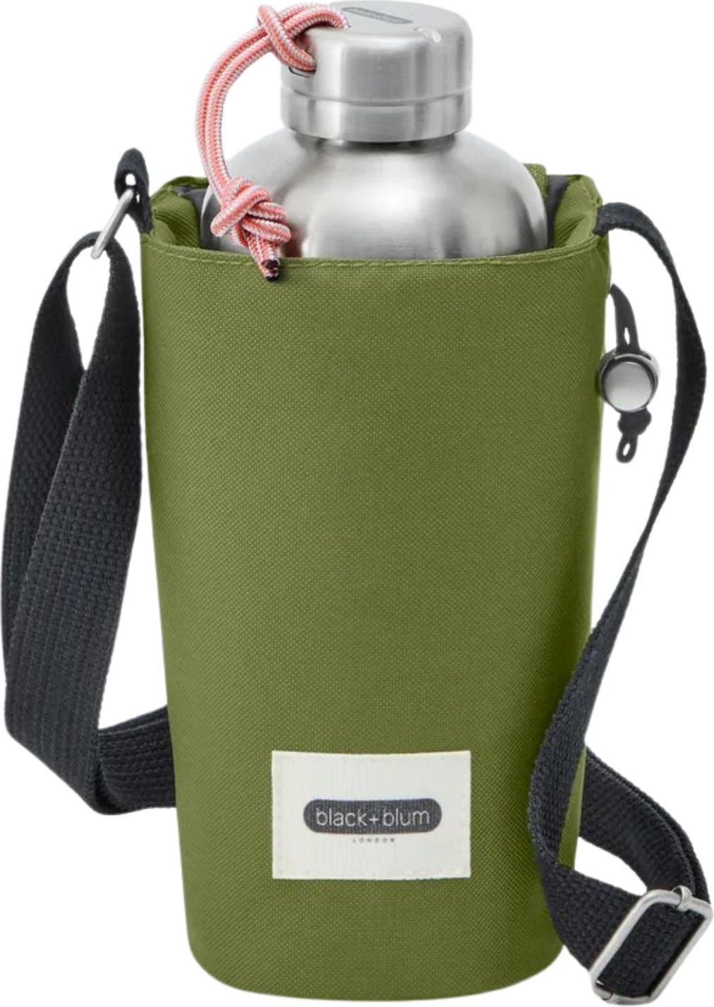 Torba termiczna na butelkę Black+Blum zielony mech