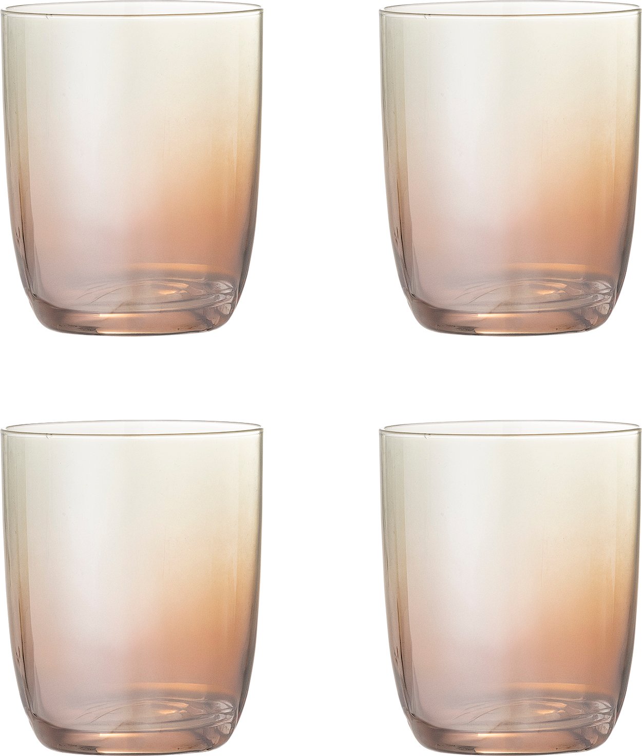 Szklanki Aston 375 ml brązowe 4 szt.