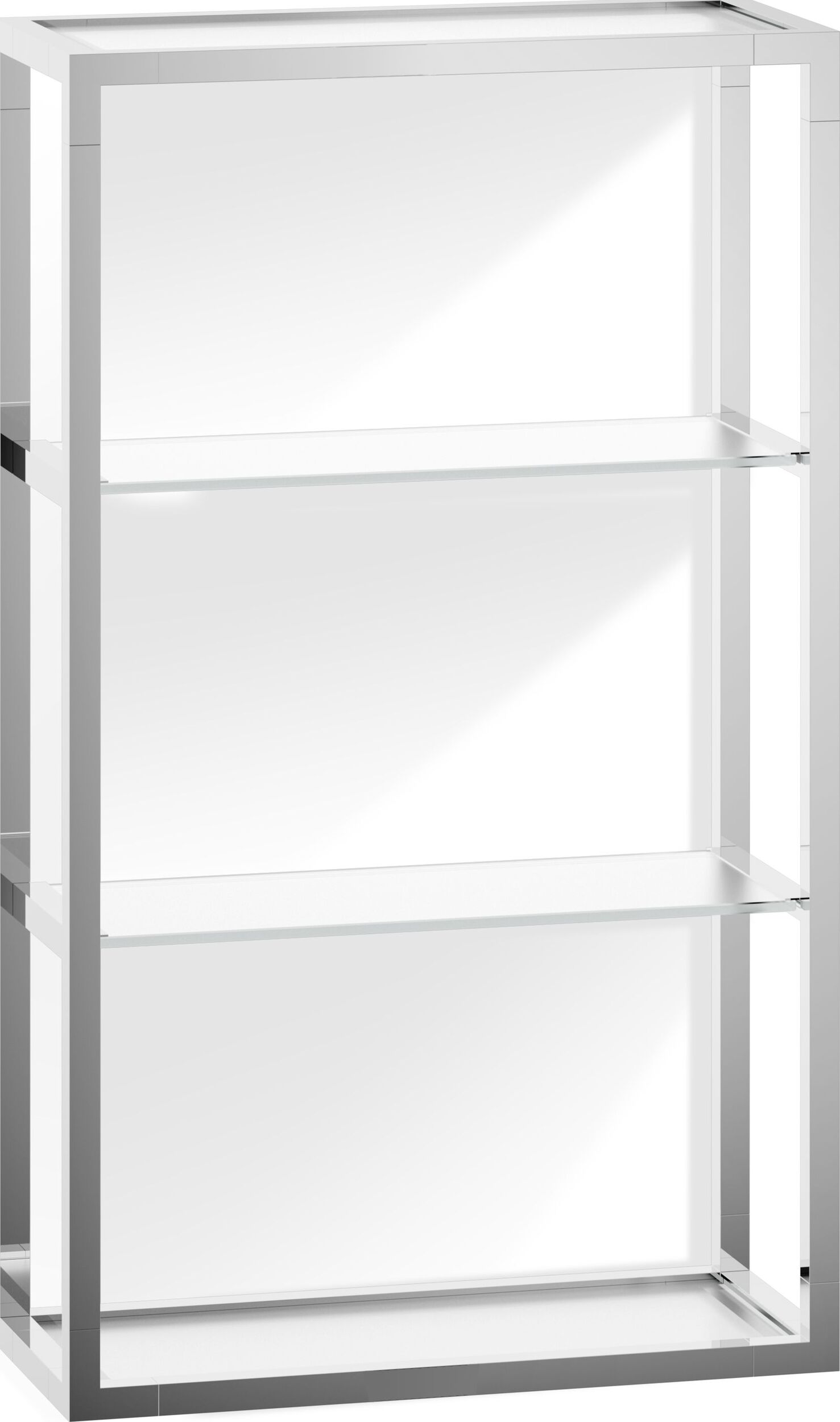 Półka łazienkowa Corner satynowa