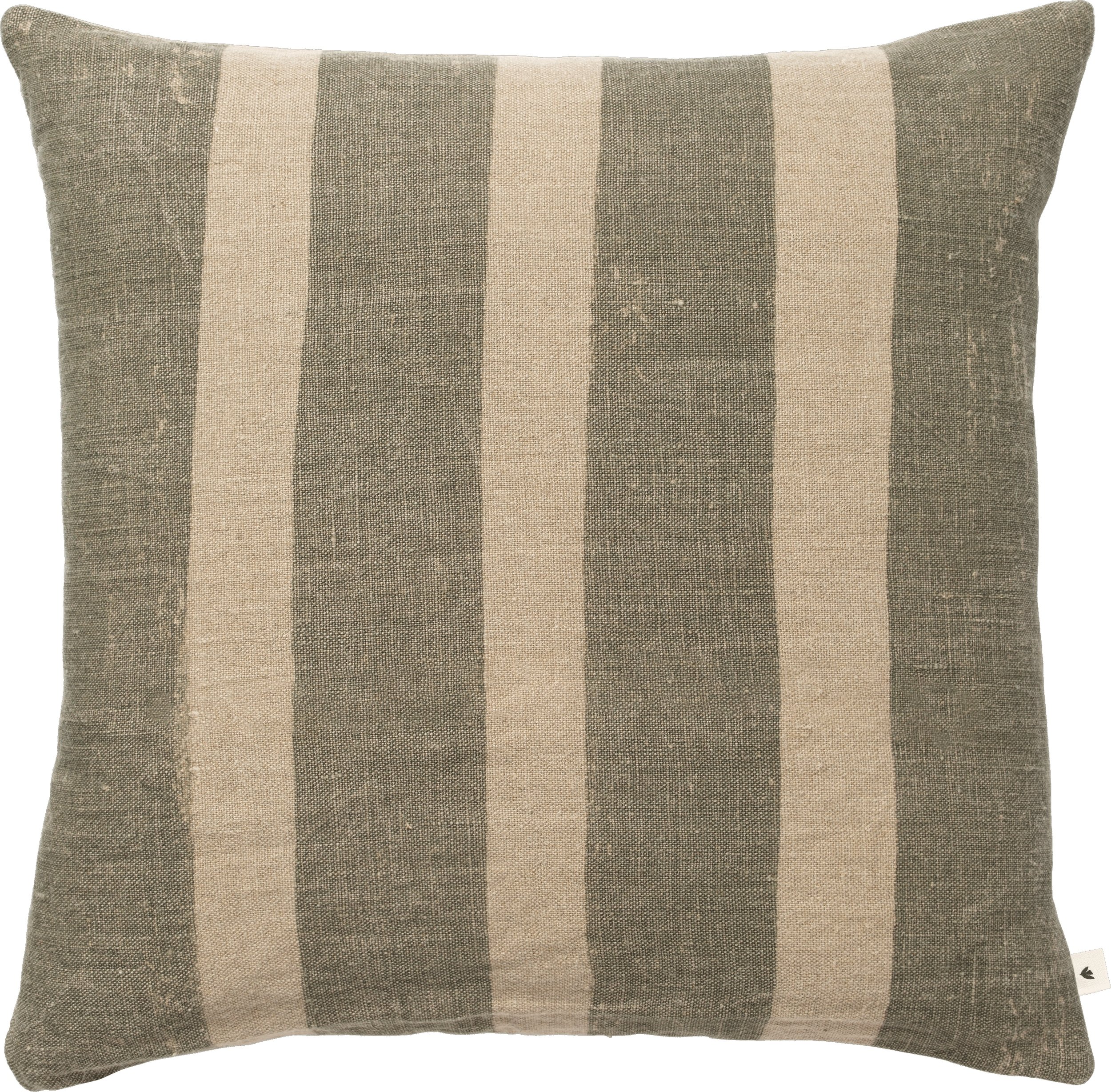 Poszewka dekoracyjna Oleo 50 x 50 cm zielono-beżowa