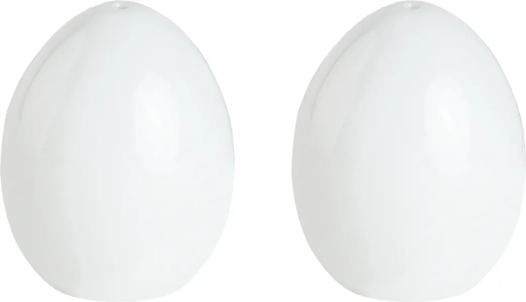 Solniczka i pieprzniczka Spring białe 2 szt.