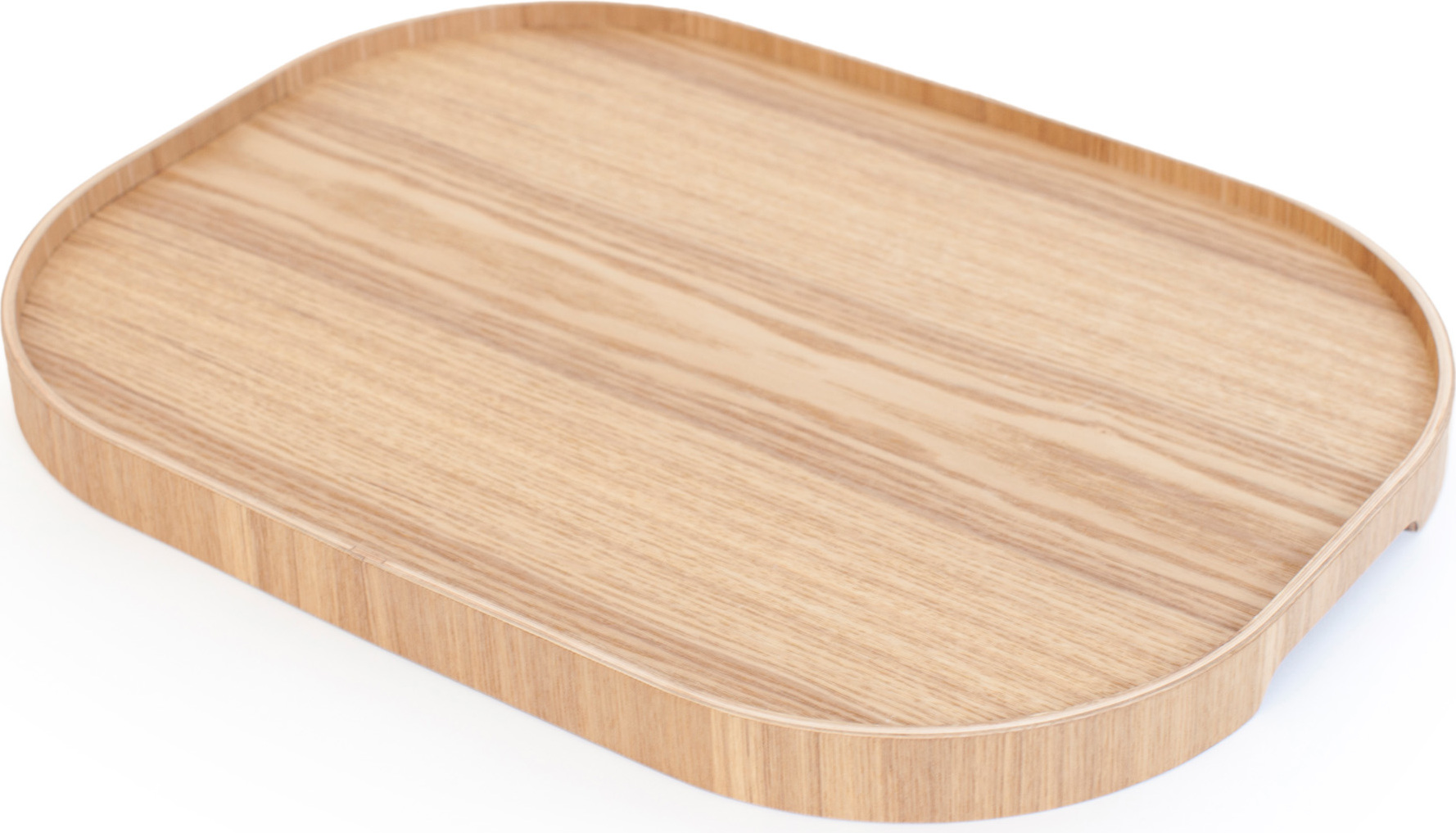 Taca Bosign owalna L drewno wierzbowe z antypoślizgową powłoką