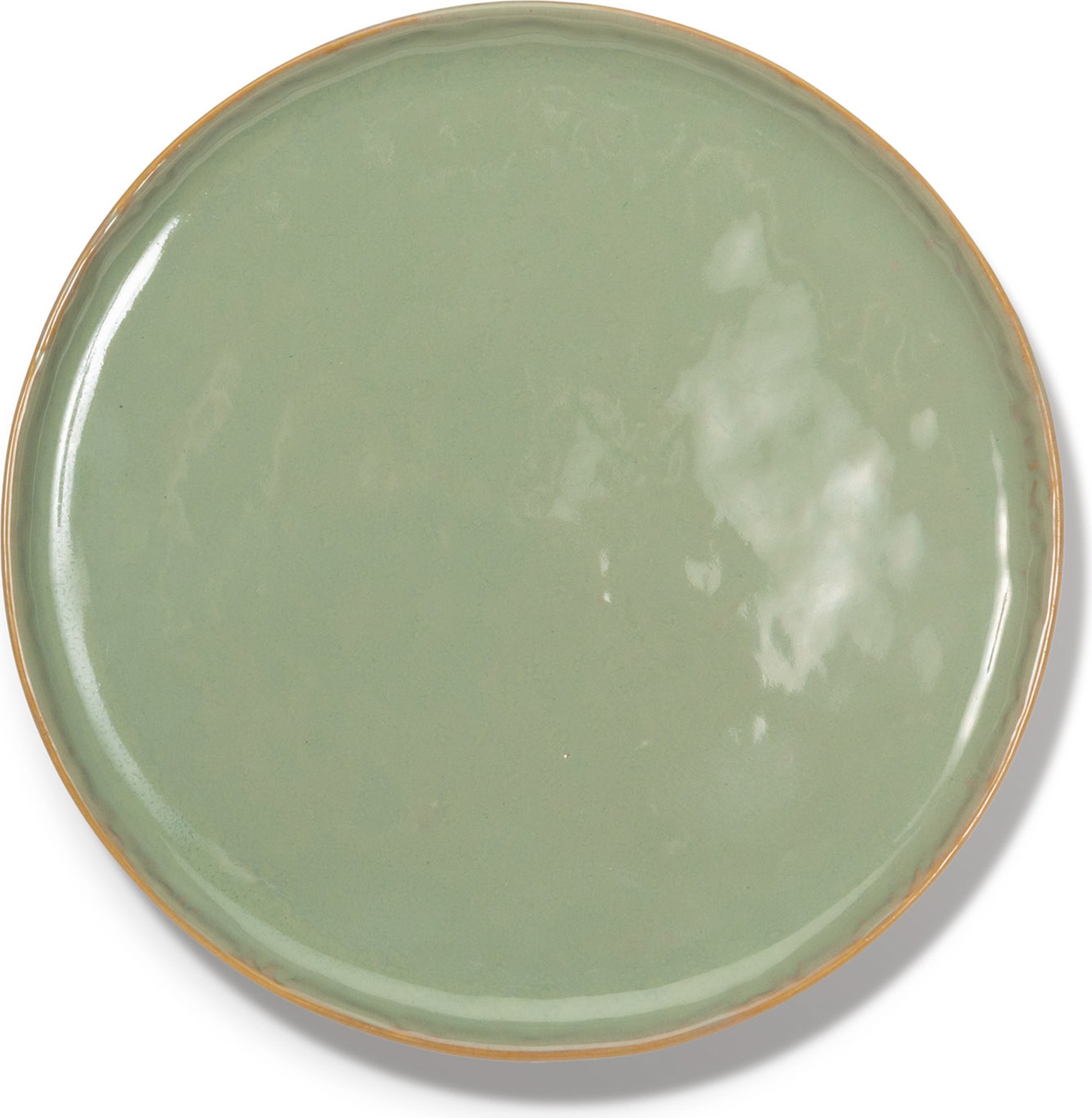 Talerz deserowy Pure 16 cm zielony