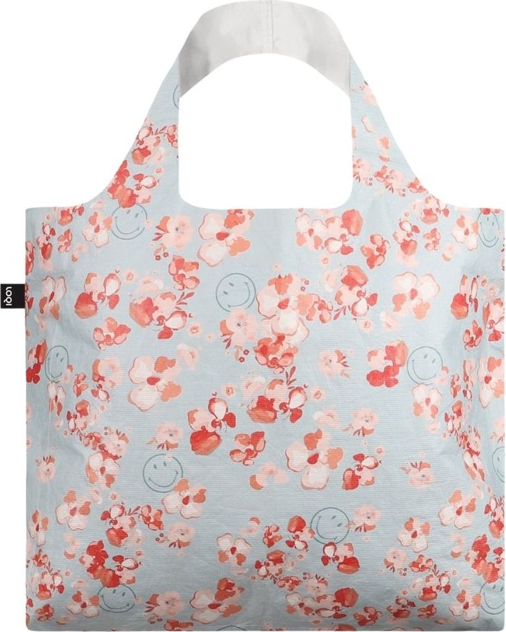Torba LOQI Tyvek Smiley w kwiaty