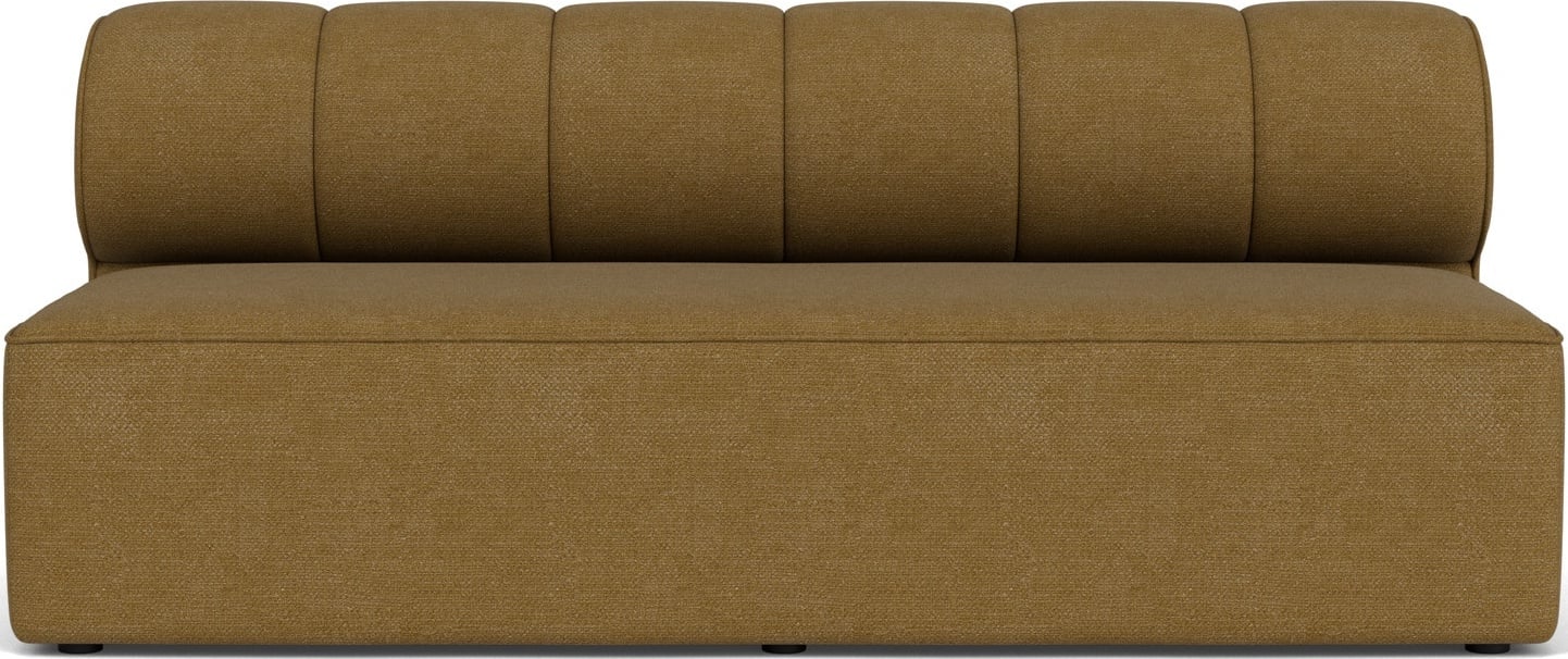 Element środkowy sofy modułowej Eave Seamline Bouclé 172 cm brązowy