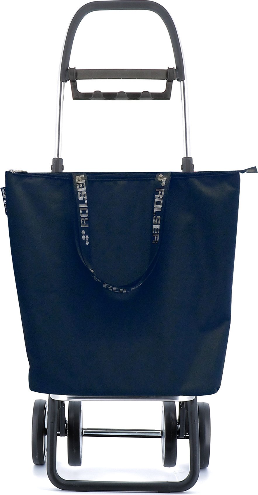 Wózek na zakupy Rolser Logic Mini Bag Plus MF grafitowy składany