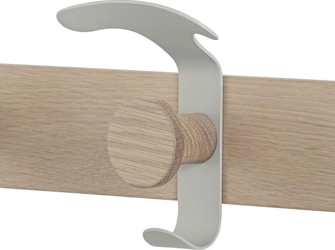 Haczyk do wieszaka listwy Avail szary