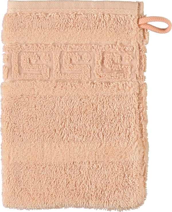 Rękawica kąpielowa Noblesse 16 x 22 cm łososiowa