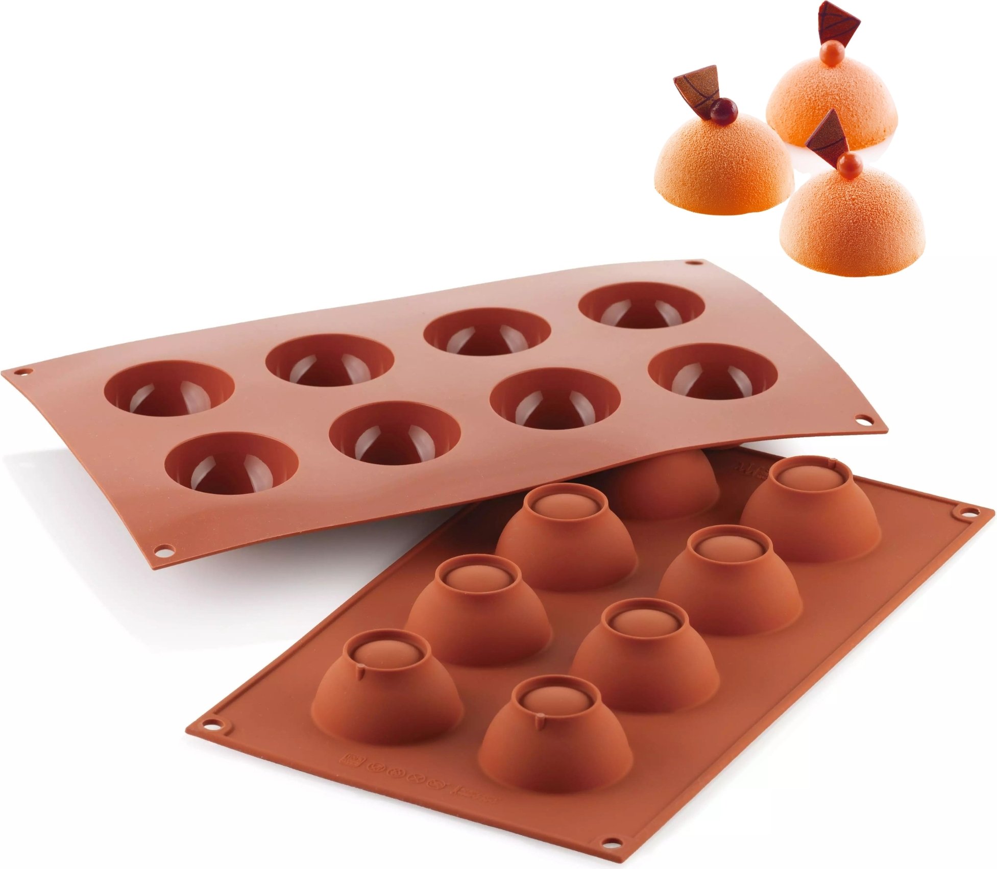 Forma do ciastek Sf004 Semisfera silikonowa