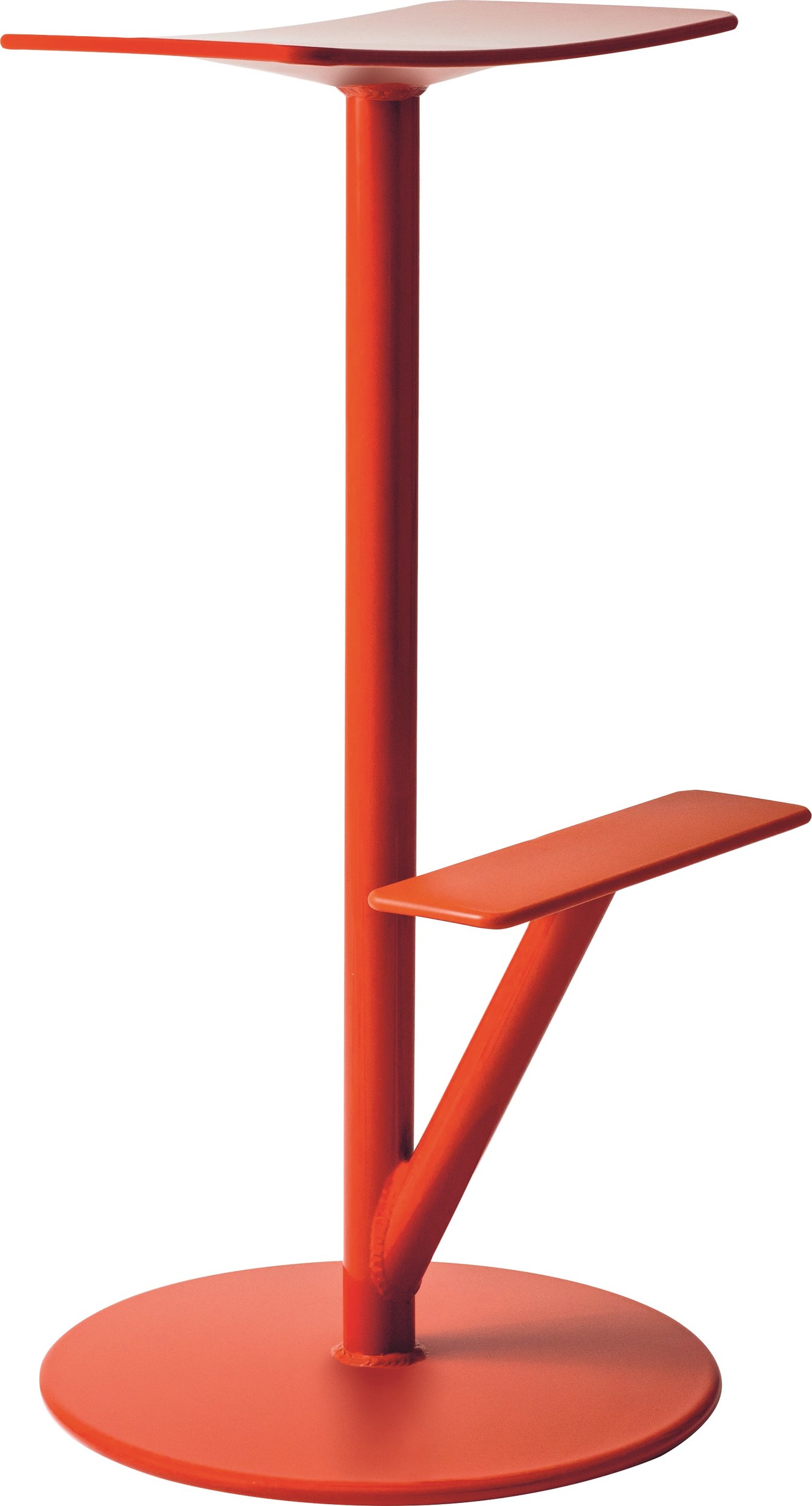 Stołek barowy Sequoia 66 cm czerwony