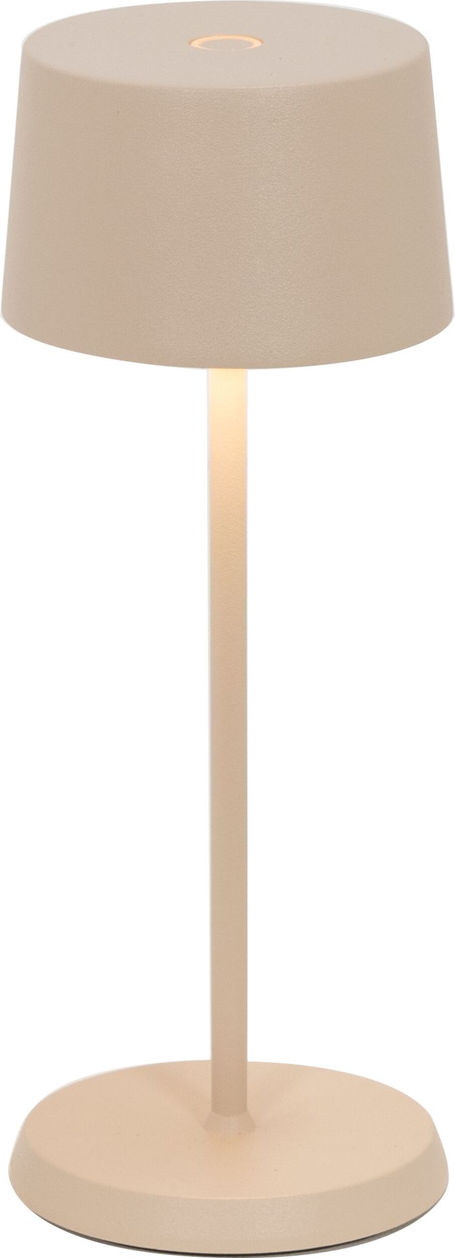 Lampa bezprzewodowa Olivia Micro 20 cm beżowa