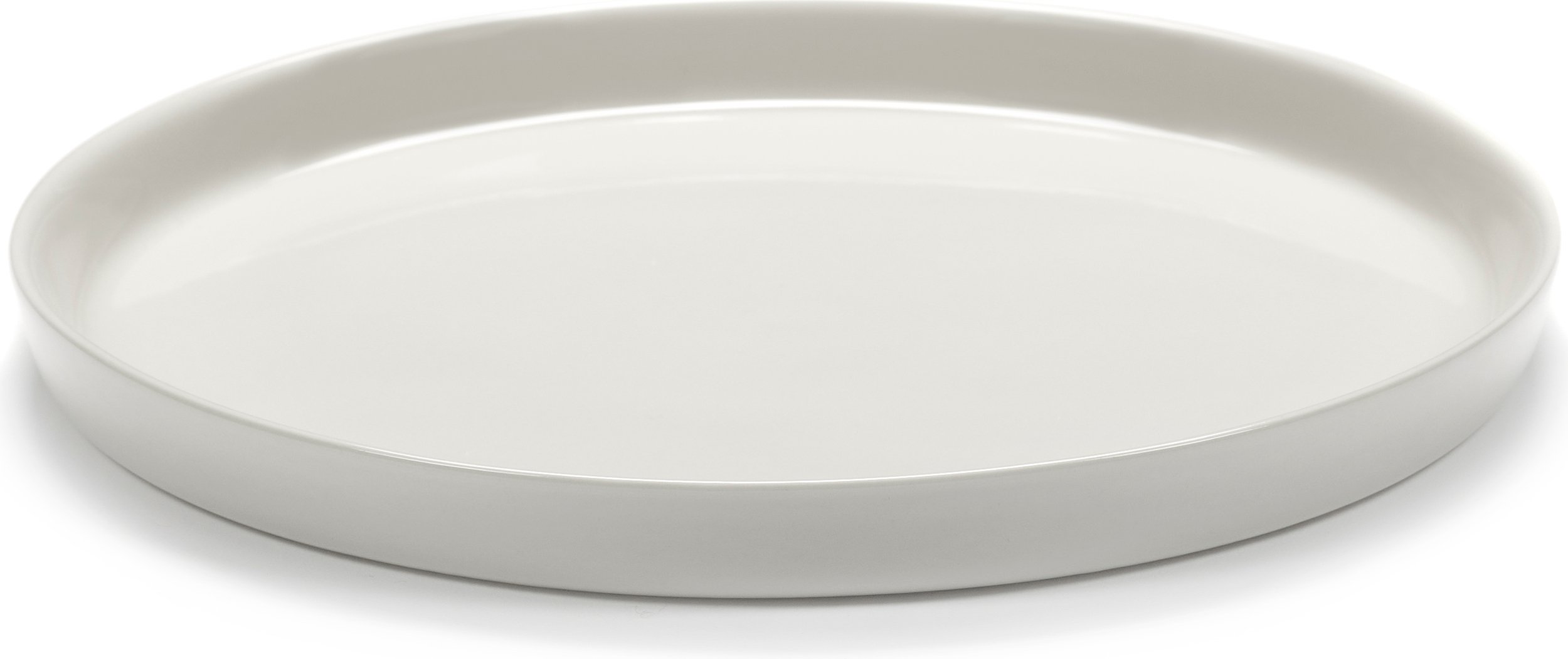 Talerz śniadaniowy Cena wysoki 22,3 cm kość słoniowa