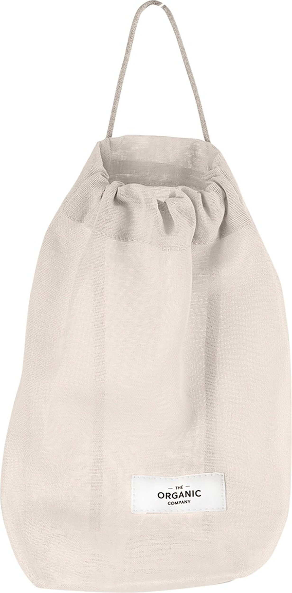 Worek na warzywa lub owoce The Organic Company S jasnobeżowy