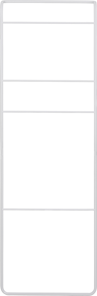 Drabina na ręczniki Modo biała