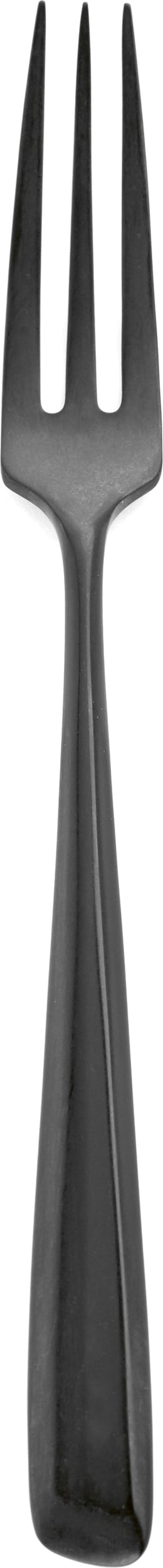 Widelce stołowe Zoë czarne 6 szt.