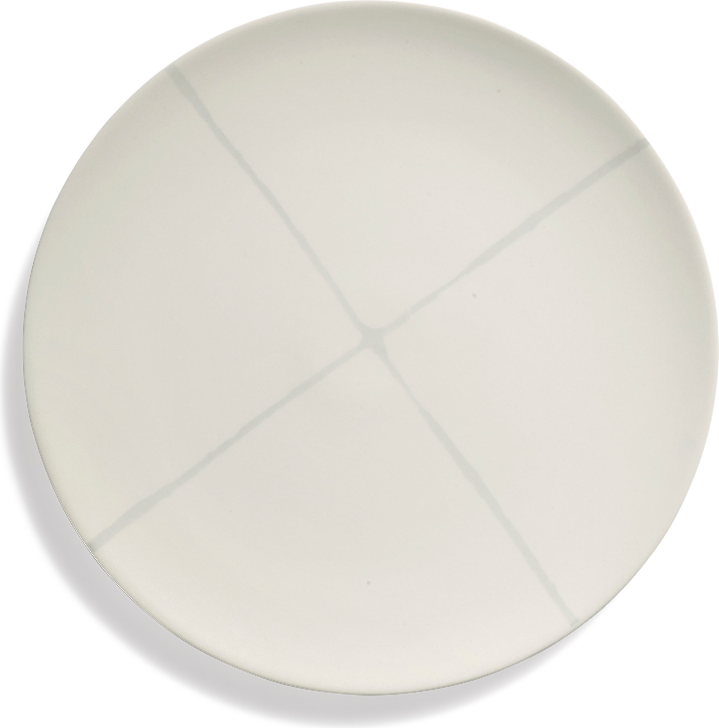 Talerz obiadowy Zuma 28 cm biały