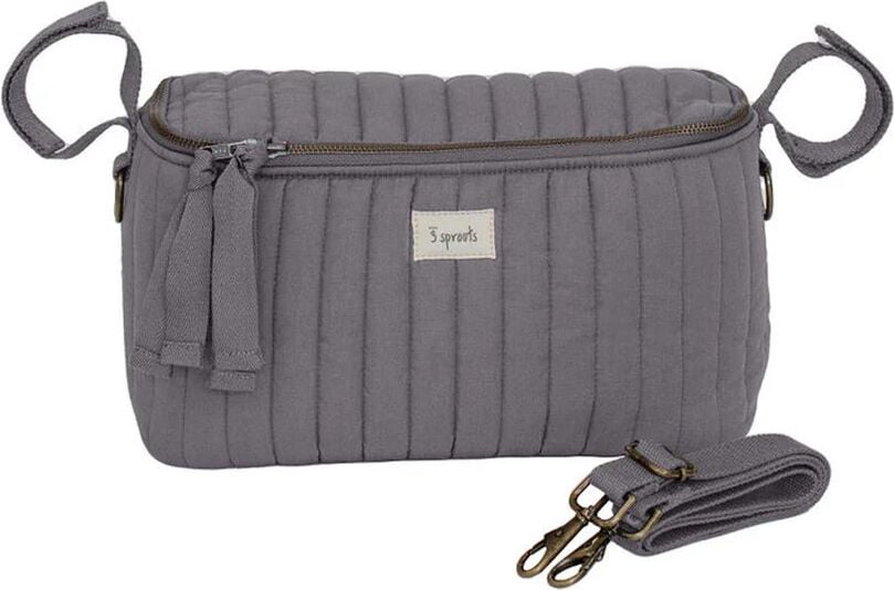 Organizer do wózka 3 Sprouts szary pikowany